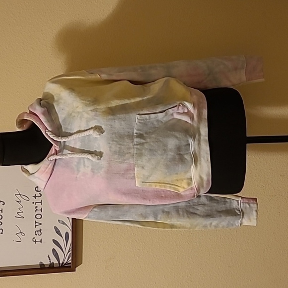 Dreamsicle tie dye hoodie